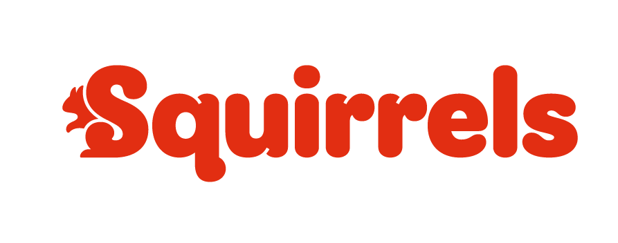 squirrels primary logo red
